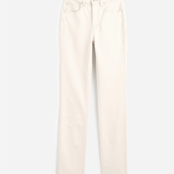 Madewell Cream Straight Leg Women's Jeans - Picture 2 of 11